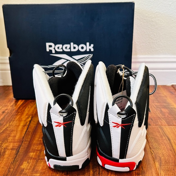 Reebok THE BLAST OG Shoes in Black / White and Red - Men size US 8 main image 5